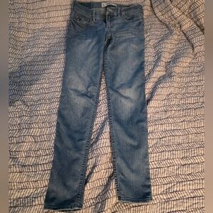 Hollister Women's Skinny Jeans in Blue